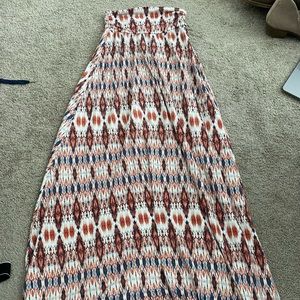 Maxi skirt multi color